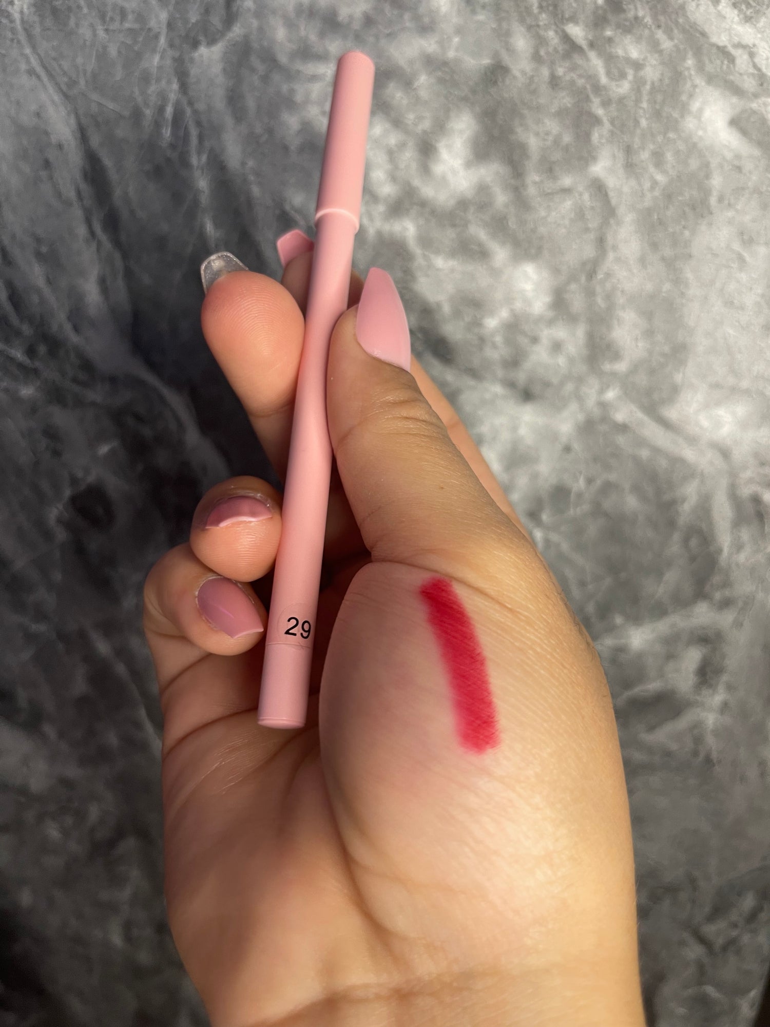 shade 29 Vegan Lip Liner in Pink